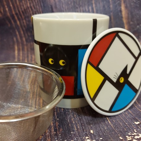 Tisaniera Gatto Mondrian