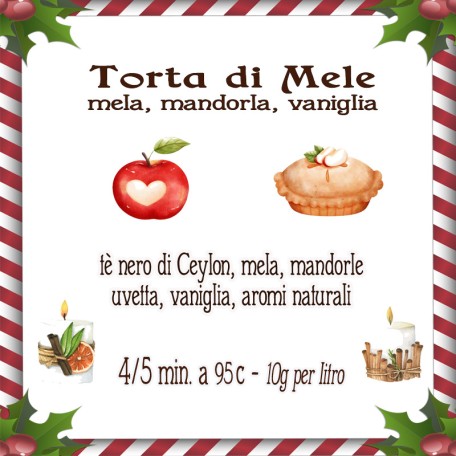 Torta di Mele - mela mandorla, vaniglia